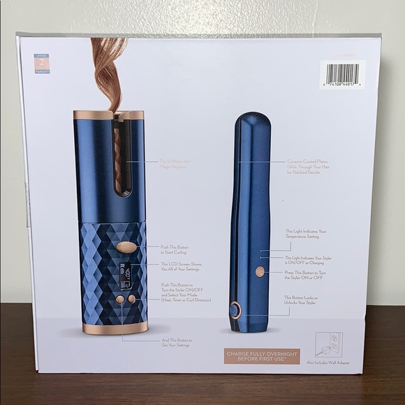 Conair Unbound Styling Set,Auto Curler & Flat Iron - Picture 14 of 16